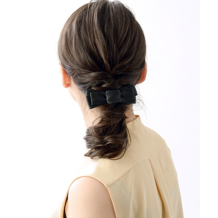 ヴァンテーヌのリボンバレッタ（M） ヘッドアクセ ヘッドドレス | VINGTAINE | 詳細画像10 