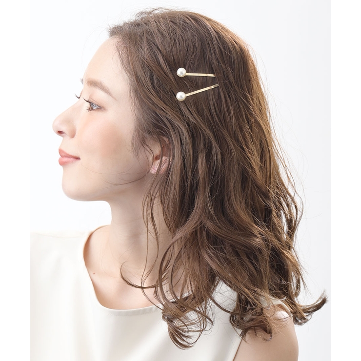 一粒パールヘアピン デート M10mm（2本セット）H | VINGTAINE | 詳細画像3 