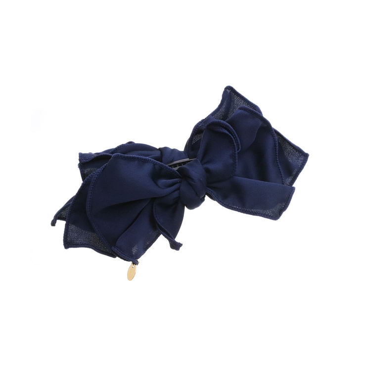 スカーフリボンバナナクリップ（S） シンプル ヘアアクセサリーH | VINGTAINE | 詳細画像6 