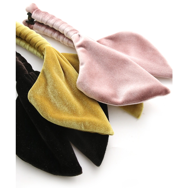 リニューアル ベロアクロスリボンバナナクリップ オフィス | VINGTAINE | 詳細画像27 