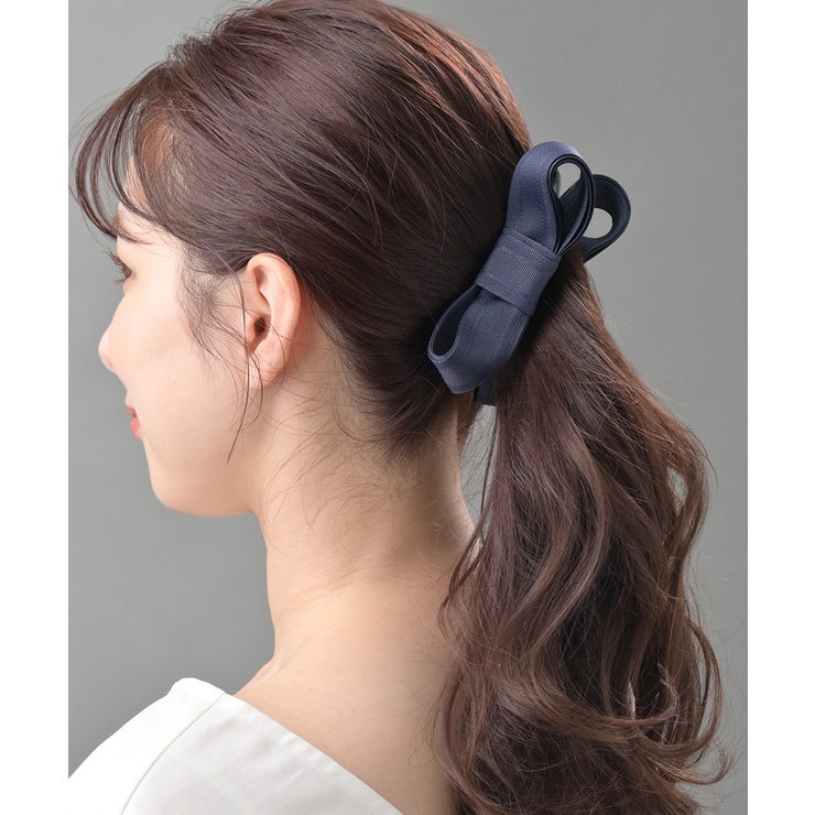 ツイストリボンバナナクリップ シンプル オフィス | VINGTAINE | 詳細画像6 