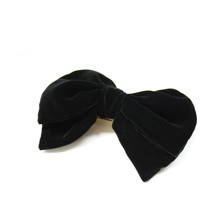 ベルベットリボンバレッタ/結婚式/二次会/ヘアアクセサリー/秋冬 H-518 | VINGTAINE | 詳細画像6 