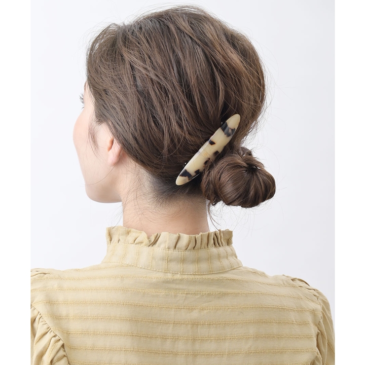 エレガントなシンプルバレッタ/ヘアアクセサリー H-604 | VINGTAINE | 詳細画像7 