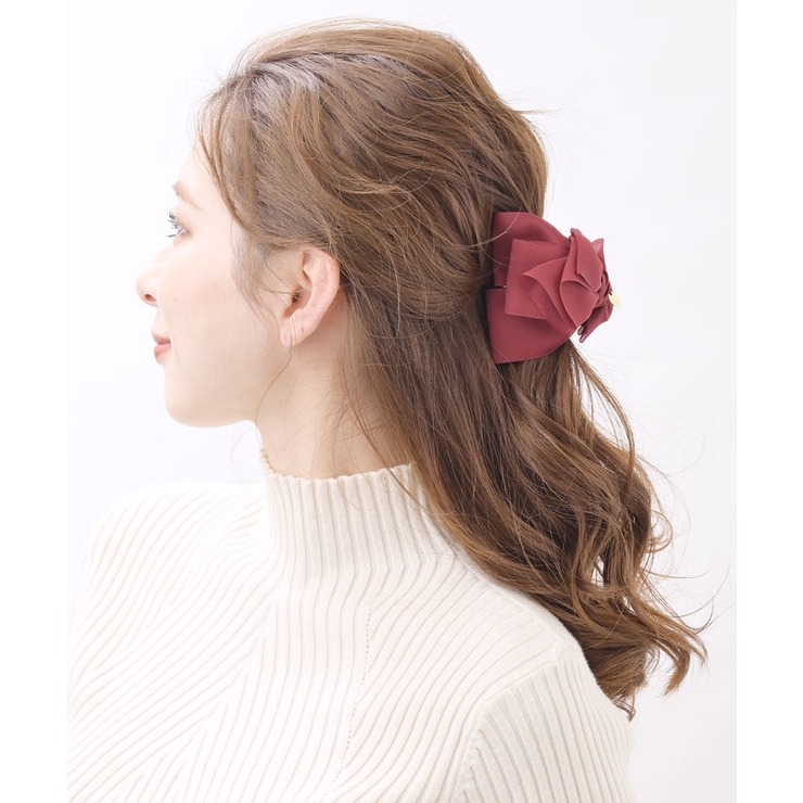 センターリボンバンスクリップ ヘアアクセサリーH 620[アクセサリー | VINGTAINE | 詳細画像3 