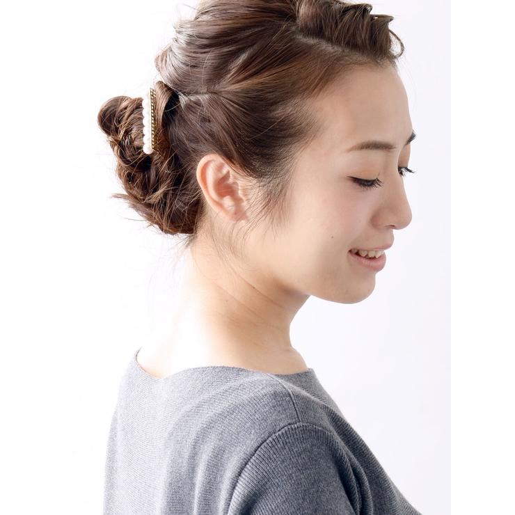 ラインパールコーム/8mm/シンプル/結婚式 H-668 | VINGTAINE | 詳細画像3 