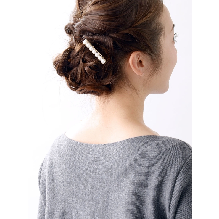 ラインパールコーム/8mm/シンプル/結婚式 H-668 | VINGTAINE | 詳細画像4 