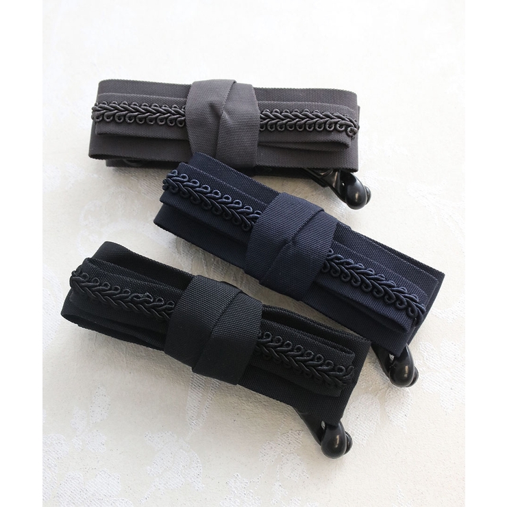 ベーシックリボンバナナクリップ クラシカル スクエアリボン | VINGTAINE | 詳細画像13 