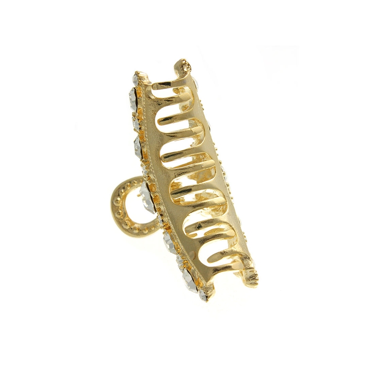バンスクリップ ゴールド ラインストーン | VINGTAINE | 詳細画像3 
