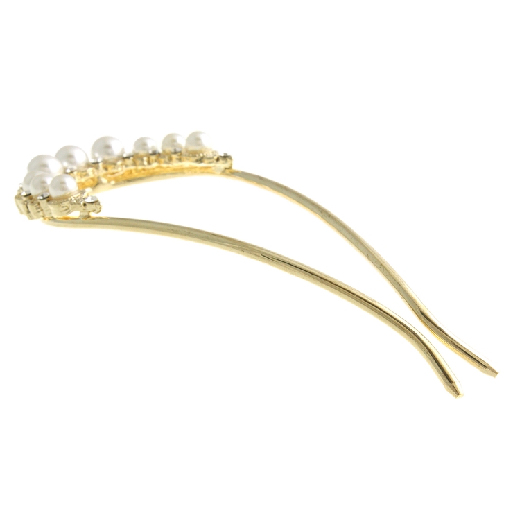 パールラインコーム/かんざし/U字 ヘアアクセサリー H-896 | VINGTAINE | 詳細画像4 