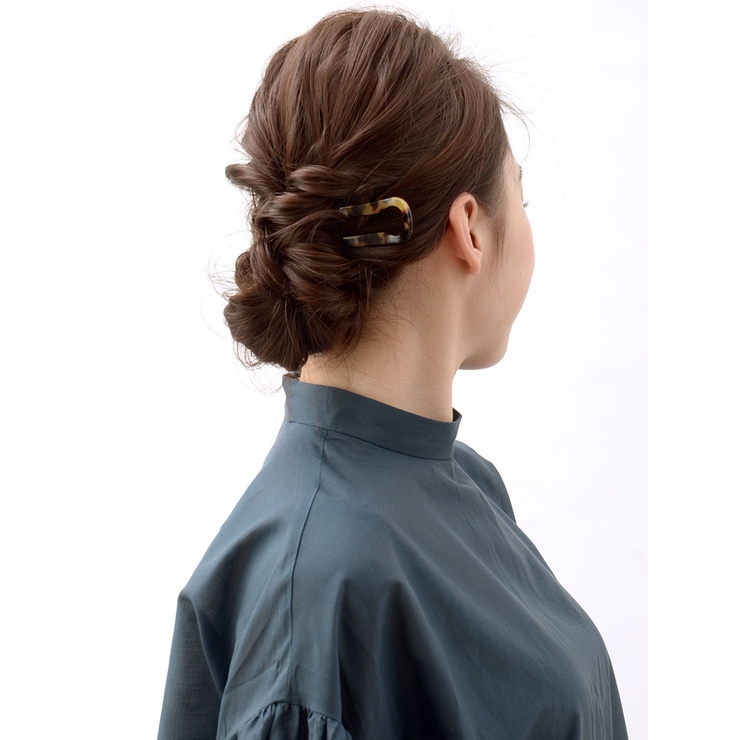 べっ甲風二又かんざし コーム 着物 | VINGTAINE | 詳細画像4 