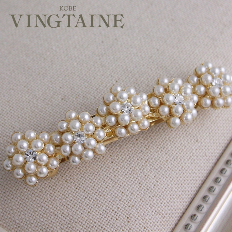 パールフラワーモチーフバレッタ エレガント 花 品番 Vtna 神戸ヴァンテーヌ コウベヴァンテーヌ のレディースファッション通販 Shoplist ショップリスト