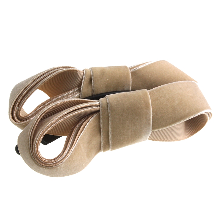 ベルベットツイストリボンバナナクリップ エレガント ヘアクリップ | VINGTAINE | 詳細画像2 