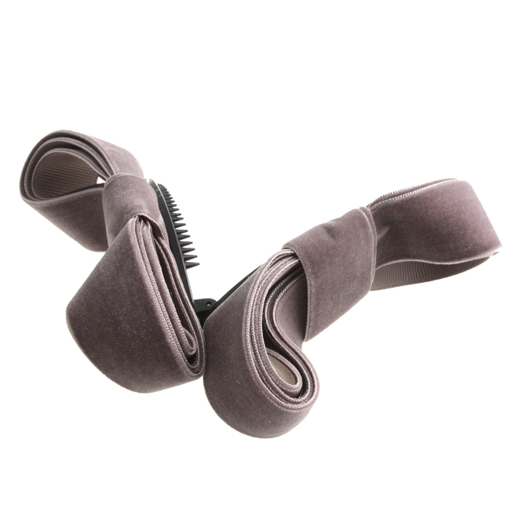 ベルベットツイストリボンバナナクリップ エレガント ヘアクリップ | VINGTAINE | 詳細画像9 