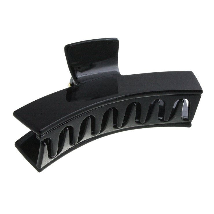 べっ甲風カーブスクエアバンスクリップ シンプル デイリー | VINGTAINE | 詳細画像4 