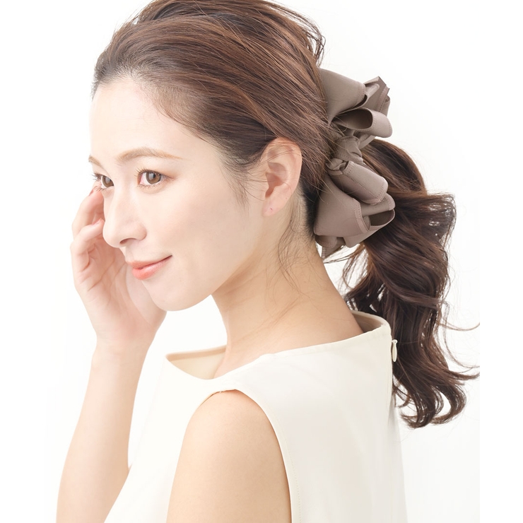 ボリュームリボンバナナクリップ ベーシック ブラック | VINGTAINE | 詳細画像5 