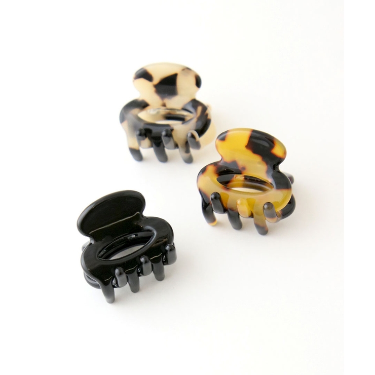 べっ甲風ミニバンスクリップ ヘアクリップ 小さめ ミニクリップ H7218 | VINGTAINE | 詳細画像3 