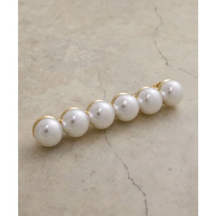 パールクリップ 6粒 ヘアクリップ | VINGTAINE | 詳細画像4 