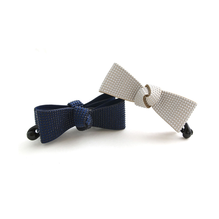 スタッズ風リボンバナナクリップ ヘアクリップ デイリー使い | VINGTAINE | 詳細画像5 