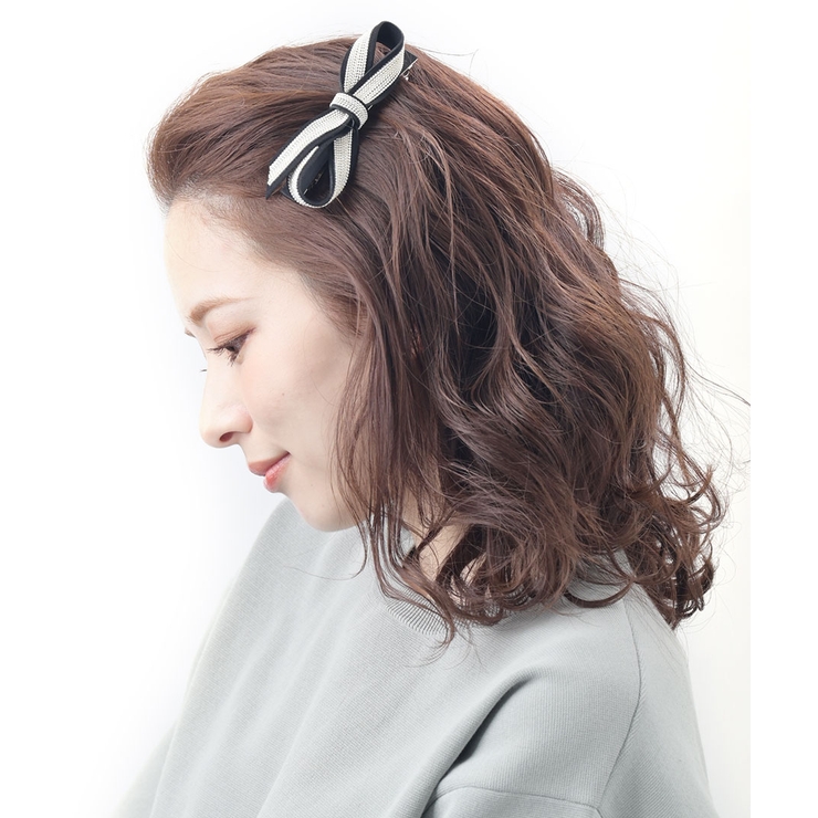 チェーンリボンバレッタ 大人っぽい レディース | VINGTAINE | 詳細画像8 