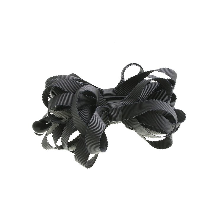 グログランループリボンバナナクリップ リボン ヘアクリップ | VINGTAINE | 詳細画像4 