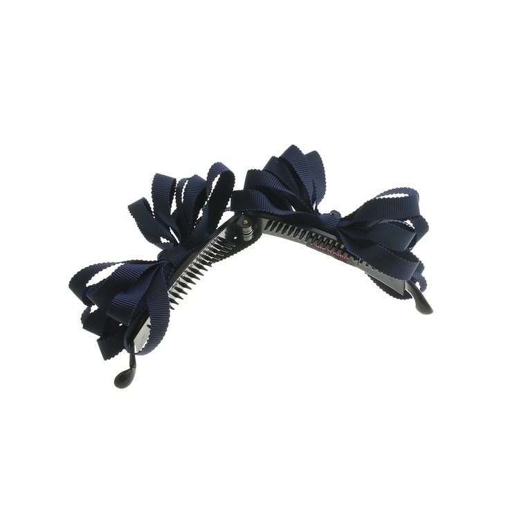 グログランループリボンバナナクリップ リボン ヘアクリップ | VINGTAINE | 詳細画像7 