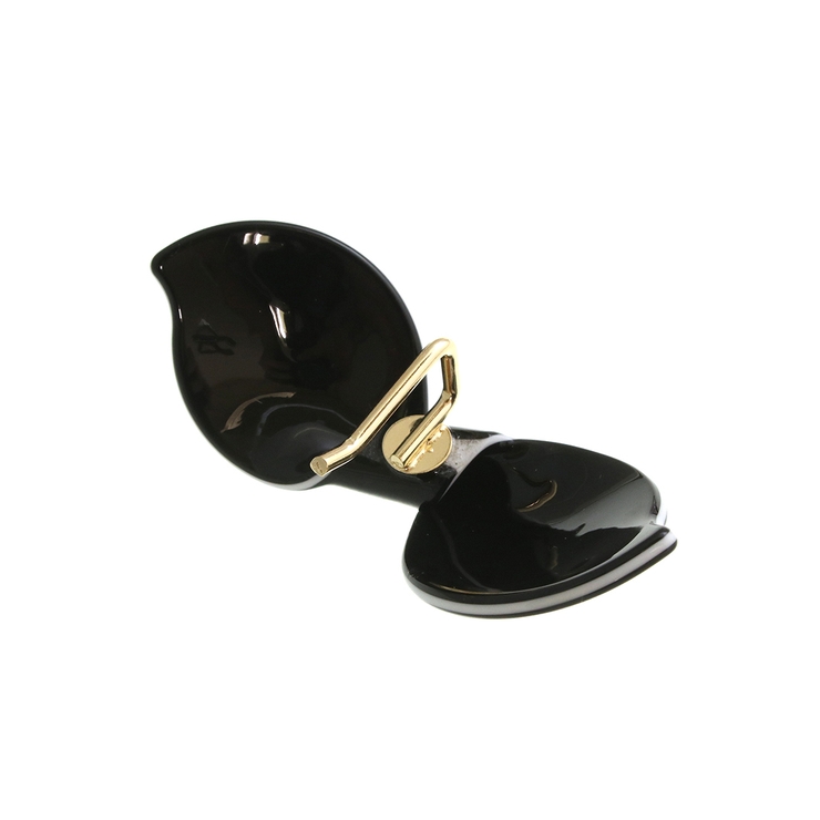 エナメル調ひねりリボンポニーフック ヘアカフ シンプル | VINGTAINE | 詳細画像7 