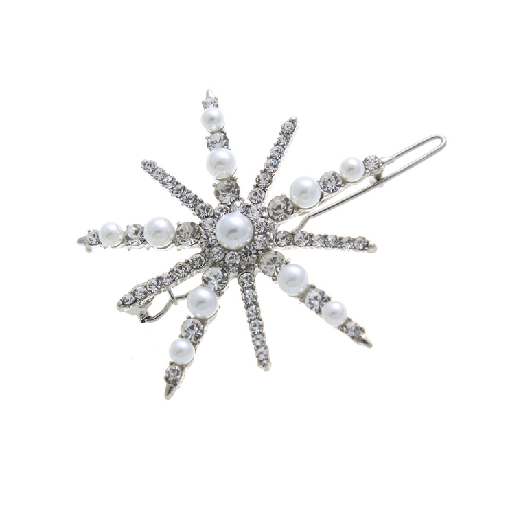 クリスタルモチーフヘアピン シンプル 可愛い | VINGTAINE | 詳細画像4 