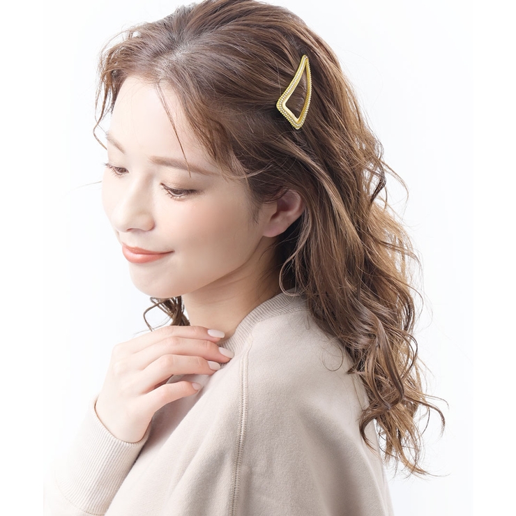 イエロー | パッチン留め ヘアクリップ ヘアピン | VINGTAINE