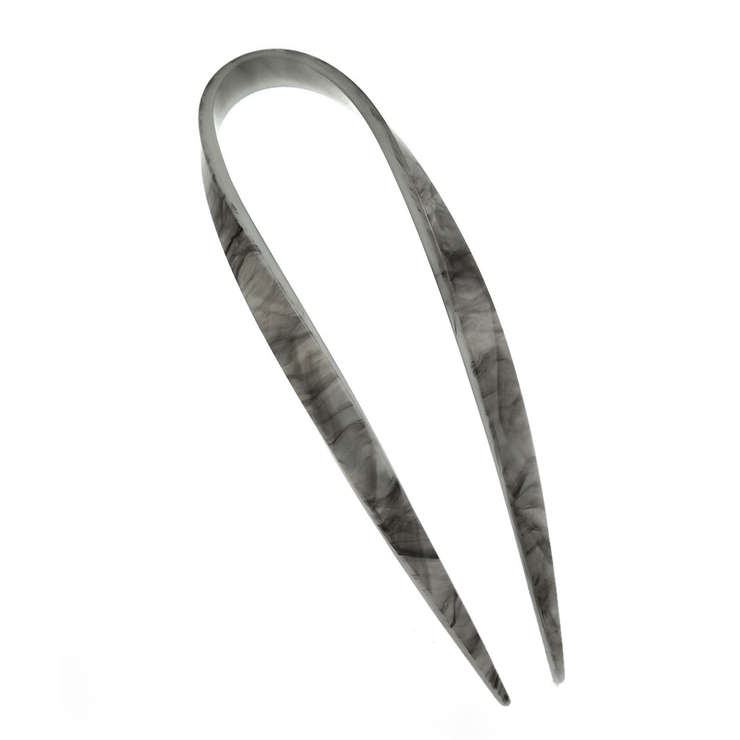 シンプル二又かんざし マーブル まとめ髪 | VINGTAINE | 詳細画像5 