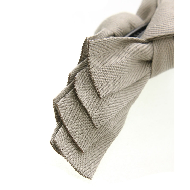 アシンメトリーリボンバナナクリップ エレガント シンプル | VINGTAINE | 詳細画像15 