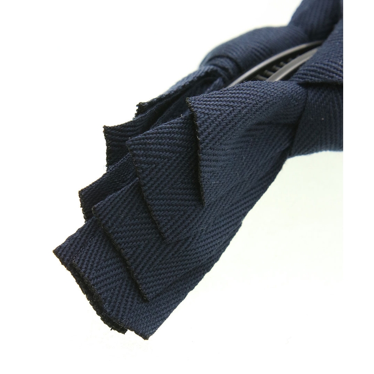 アシンメトリーリボンバナナクリップ エレガント シンプル | VINGTAINE | 詳細画像17 