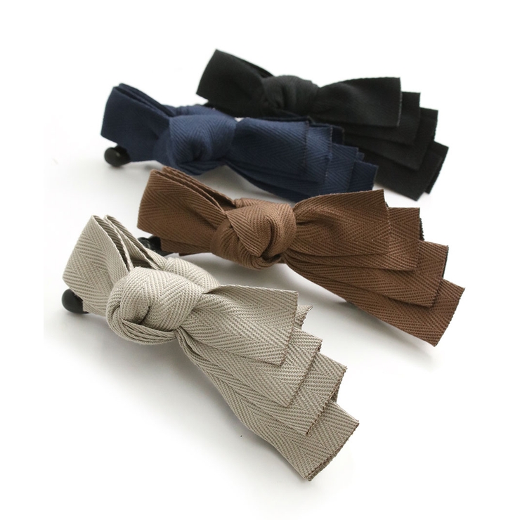 アシンメトリーリボンバナナクリップ エレガント シンプル | VINGTAINE | 詳細画像21 