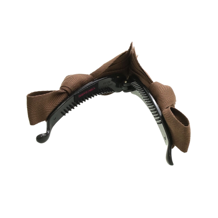 アシンメトリーリボンバナナクリップ エレガント シンプル | VINGTAINE | 詳細画像8 