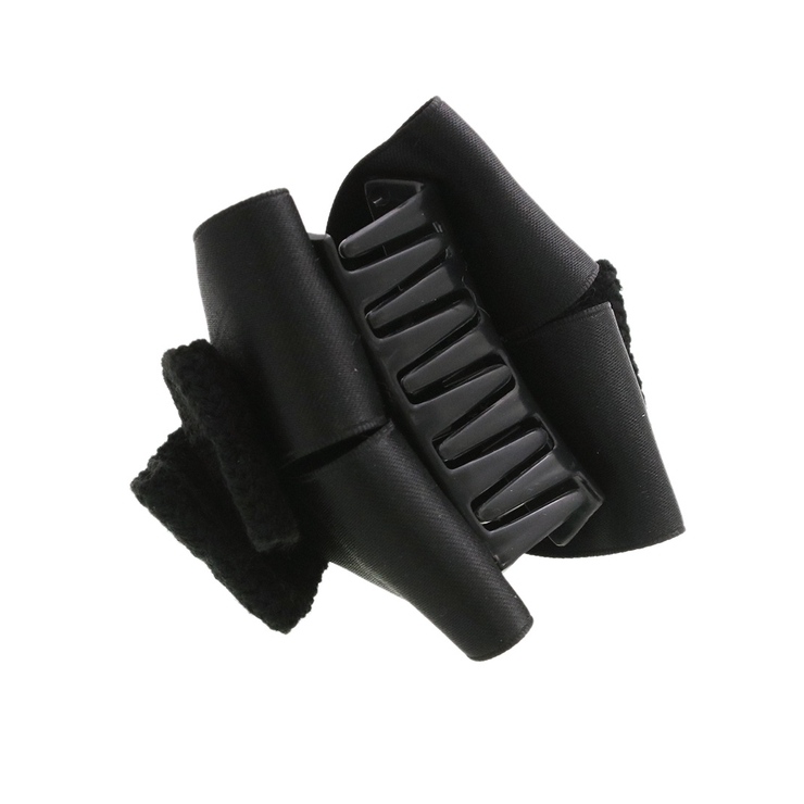 ブラックリボンバンスクリップ ヘアアクセサリー 大人っぽい | VINGTAINE | 詳細画像4 