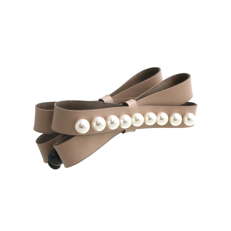 バナナクリップ パール付き リボン | VINGTAINE | 詳細画像3 