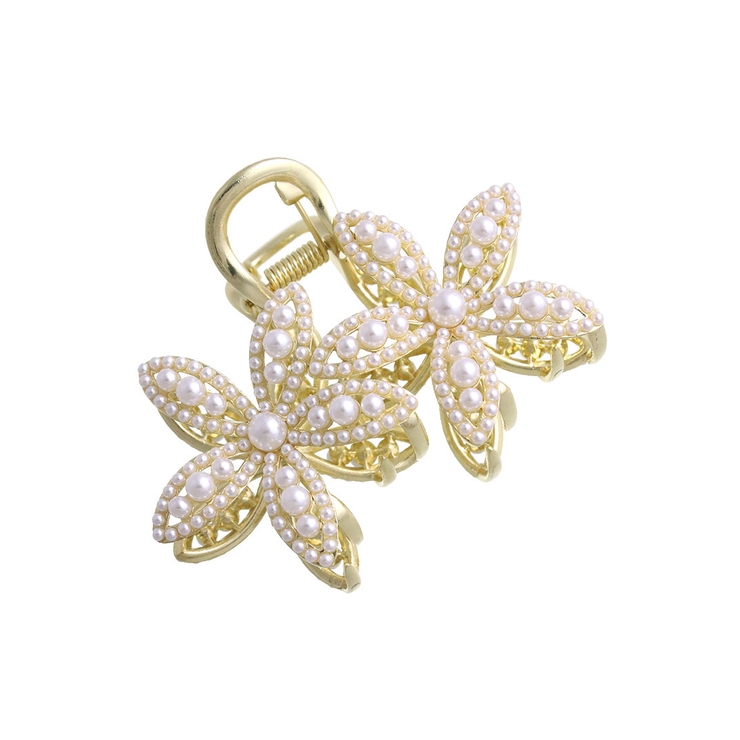 バンスクリップ パール フラワー | VINGTAINE | 詳細画像2 