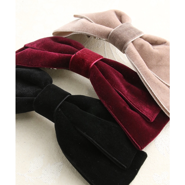 バレッタ リボン ベルベット | VINGTAINE | 詳細画像12 