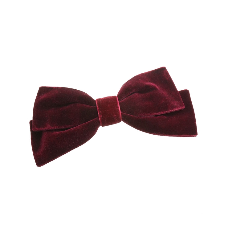 ワイン | バレッタ リボン ベルベット | VINGTAINE