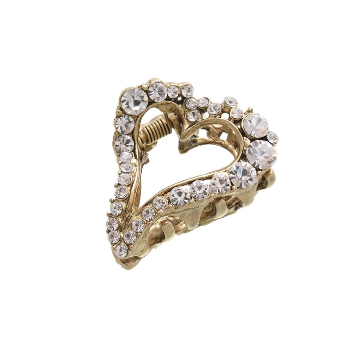 バンスクリップ ハート型 ヘアクリップ | VINGTAINE | 詳細画像3 