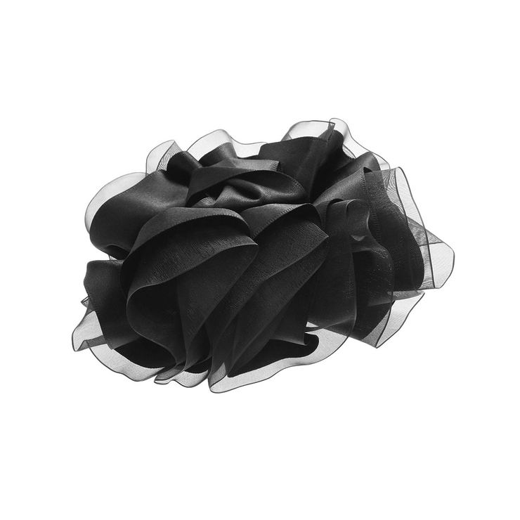 ワンカラー | バンスクリップ ヘアクリップ フリル | VINGTAINE