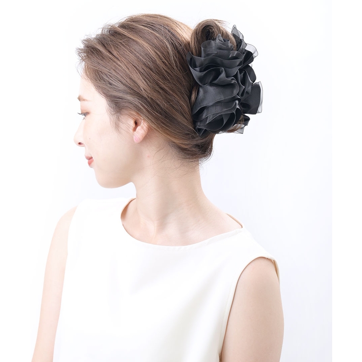 バンスクリップ ヘアクリップ フリル | VINGTAINE | 詳細画像4 