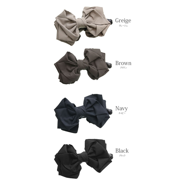 バナナクリップ リボン 上品 | VINGTAINE | 詳細画像2 