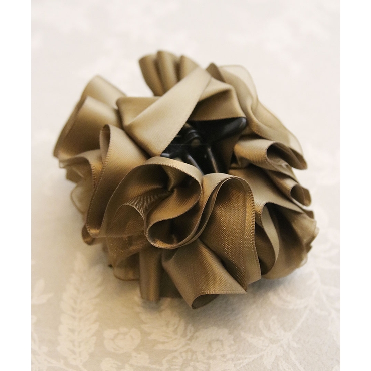 バンスクリップ フリル サテン | VINGTAINE | 詳細画像9 