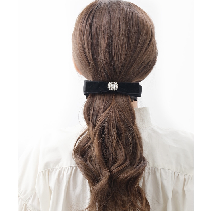 バナナクリップ リボン ベルベット | VINGTAINE | 詳細画像6 