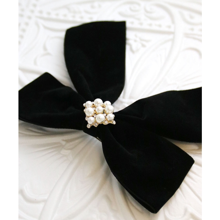 バレッタ リボン パール | VINGTAINE | 詳細画像7 