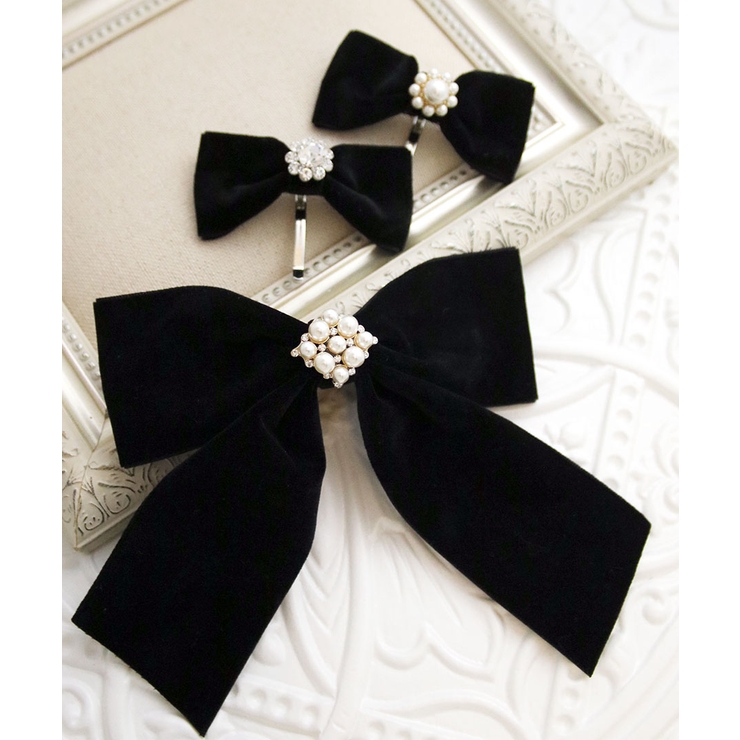 バレッタ リボン パール | VINGTAINE | 詳細画像8 