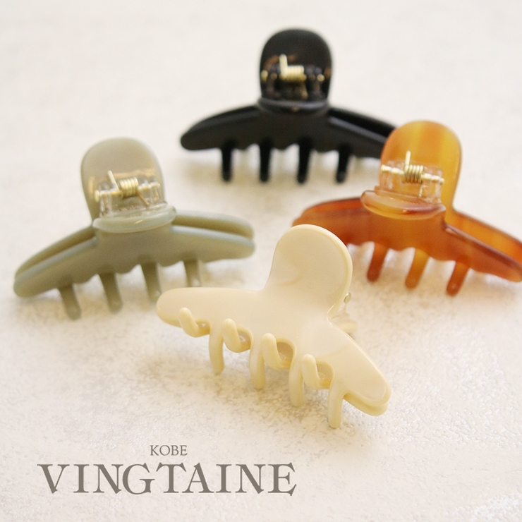 ヘアクリップ バンスクリップ ミニ | VINGTAINE | 詳細画像1 