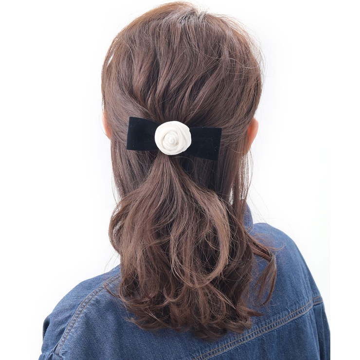 バレッタ ヘアクリップ ローズ | VINGTAINE | 詳細画像9 