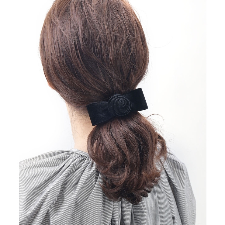 バレッタ ヘアクリップ ローズ | VINGTAINE | 詳細画像11 