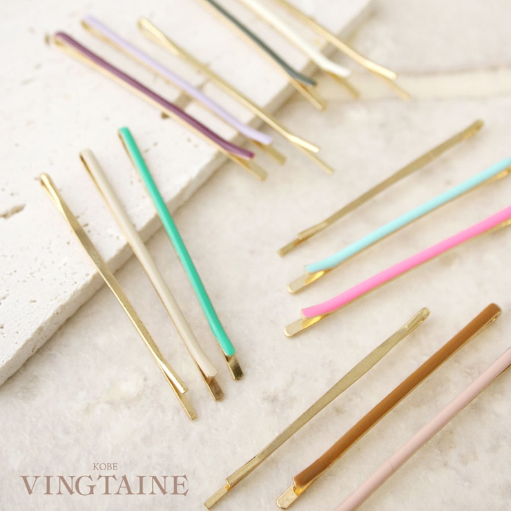 ヘアピン 3本セット カラー | VINGTAINE | 詳細画像1 